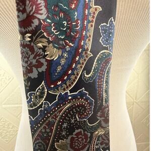 SKU3019 KETCH Classics Men's Tie Print Blues Reds Dominican Republic Polyester